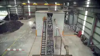 waste car recycling line