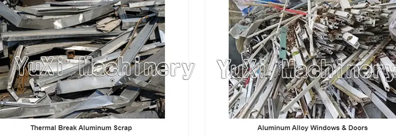 Thermal-Break-Aluminum-Scrap-Types.webp	Piles of Thermal Break Aluminum Scrap and Aluminum Alloy Windows & Doors.