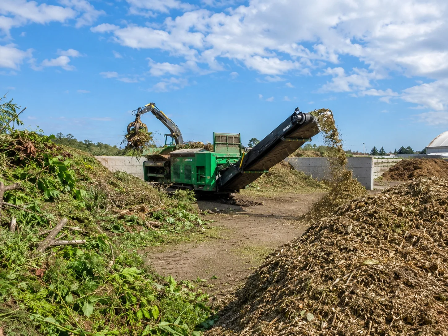 Biomass recycling line working video cover