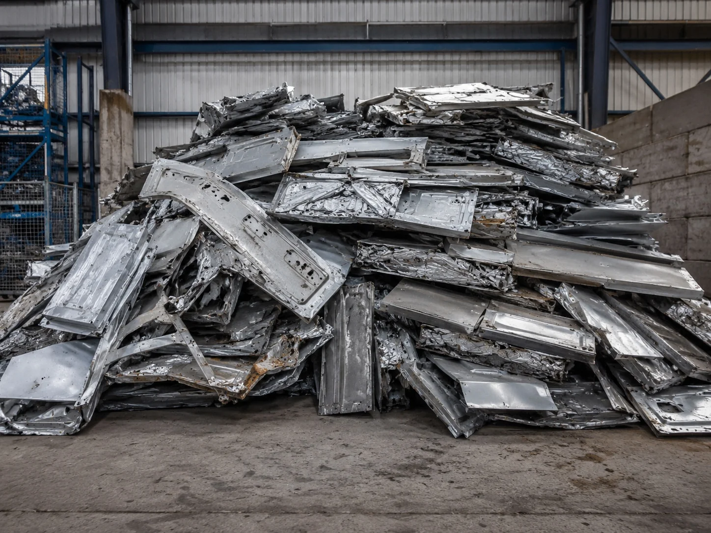 Ferrous metal from refrigerator recycling
