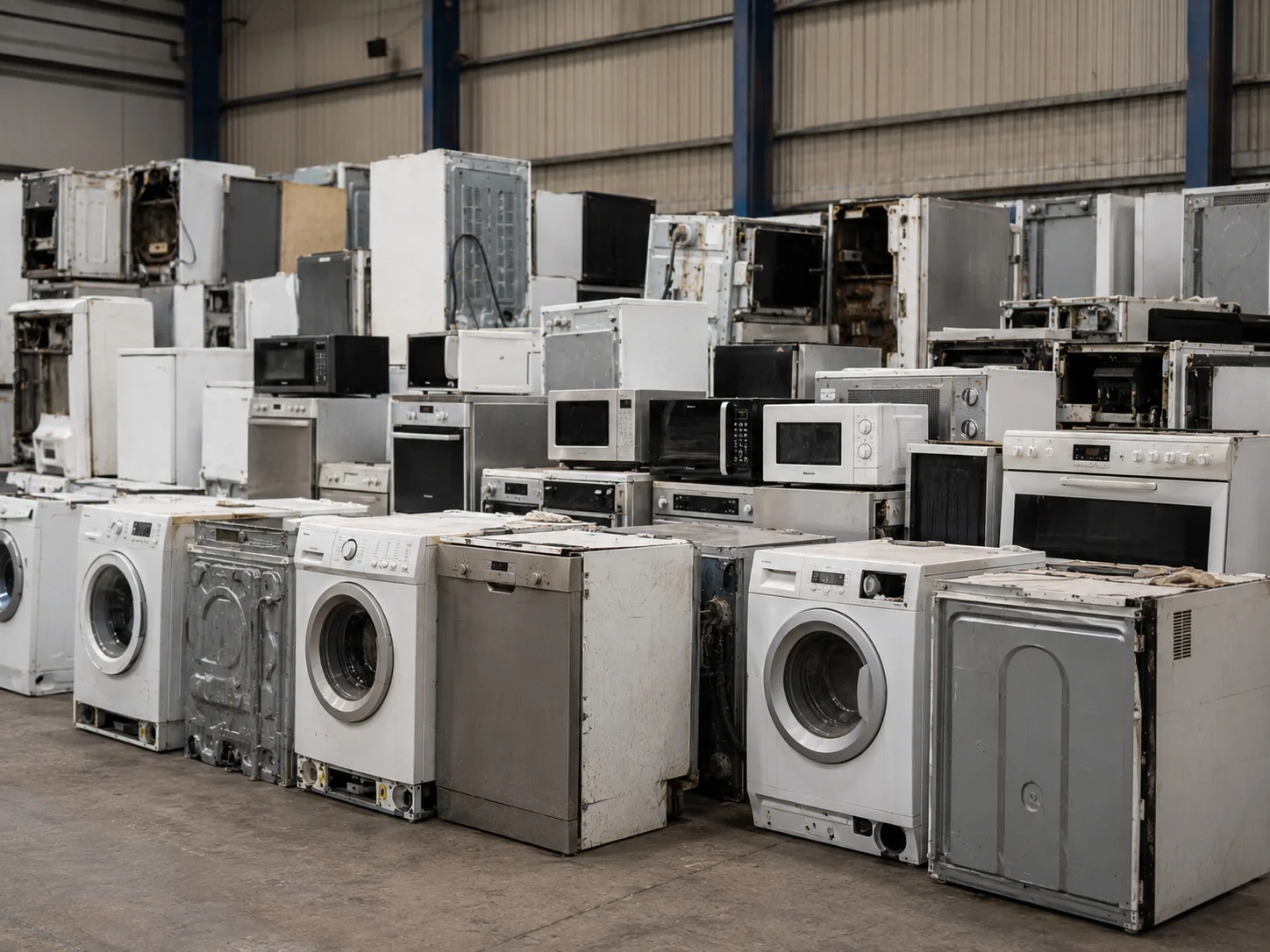 Household appliance recycling