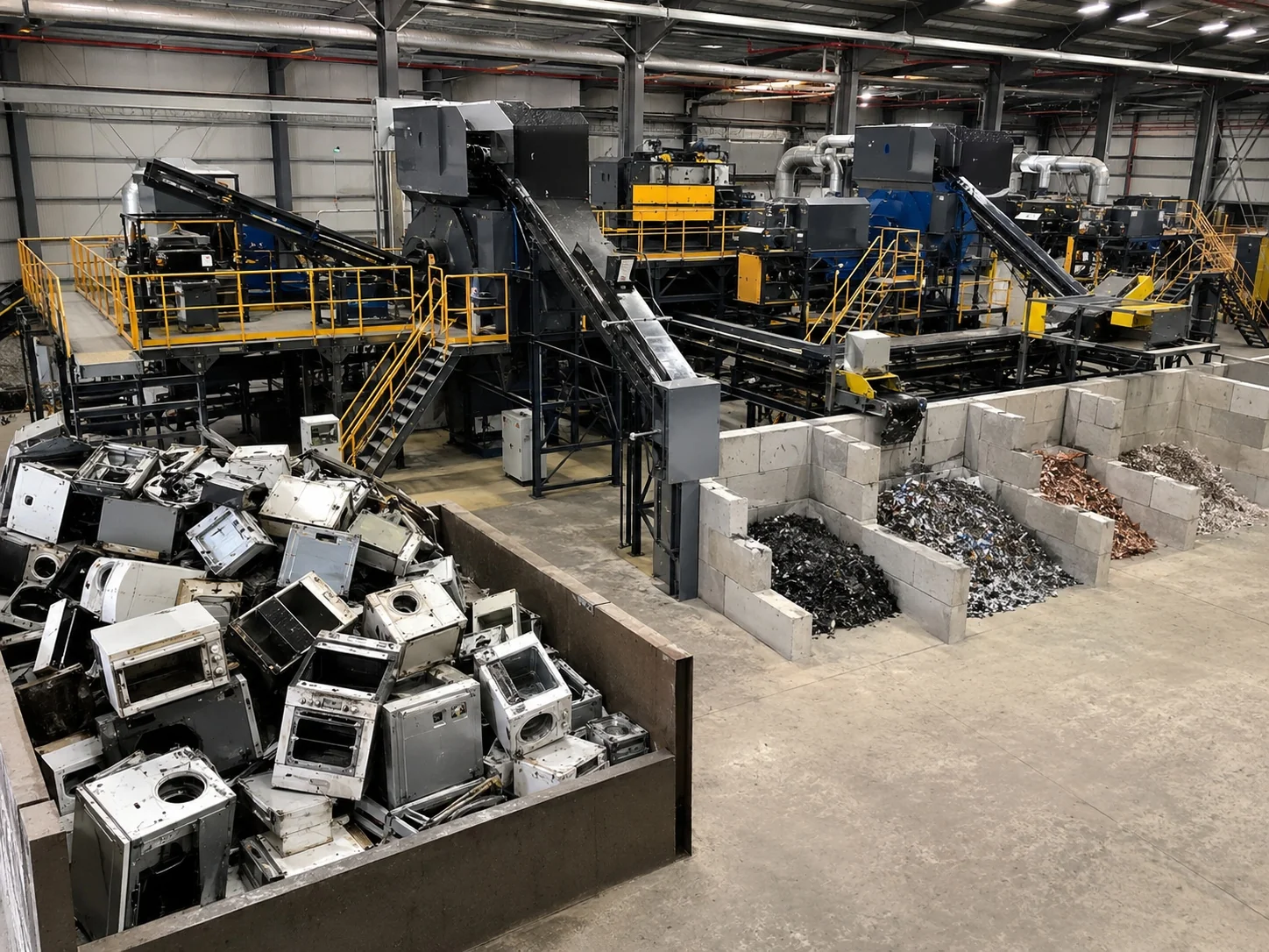 Household appliance recycling project