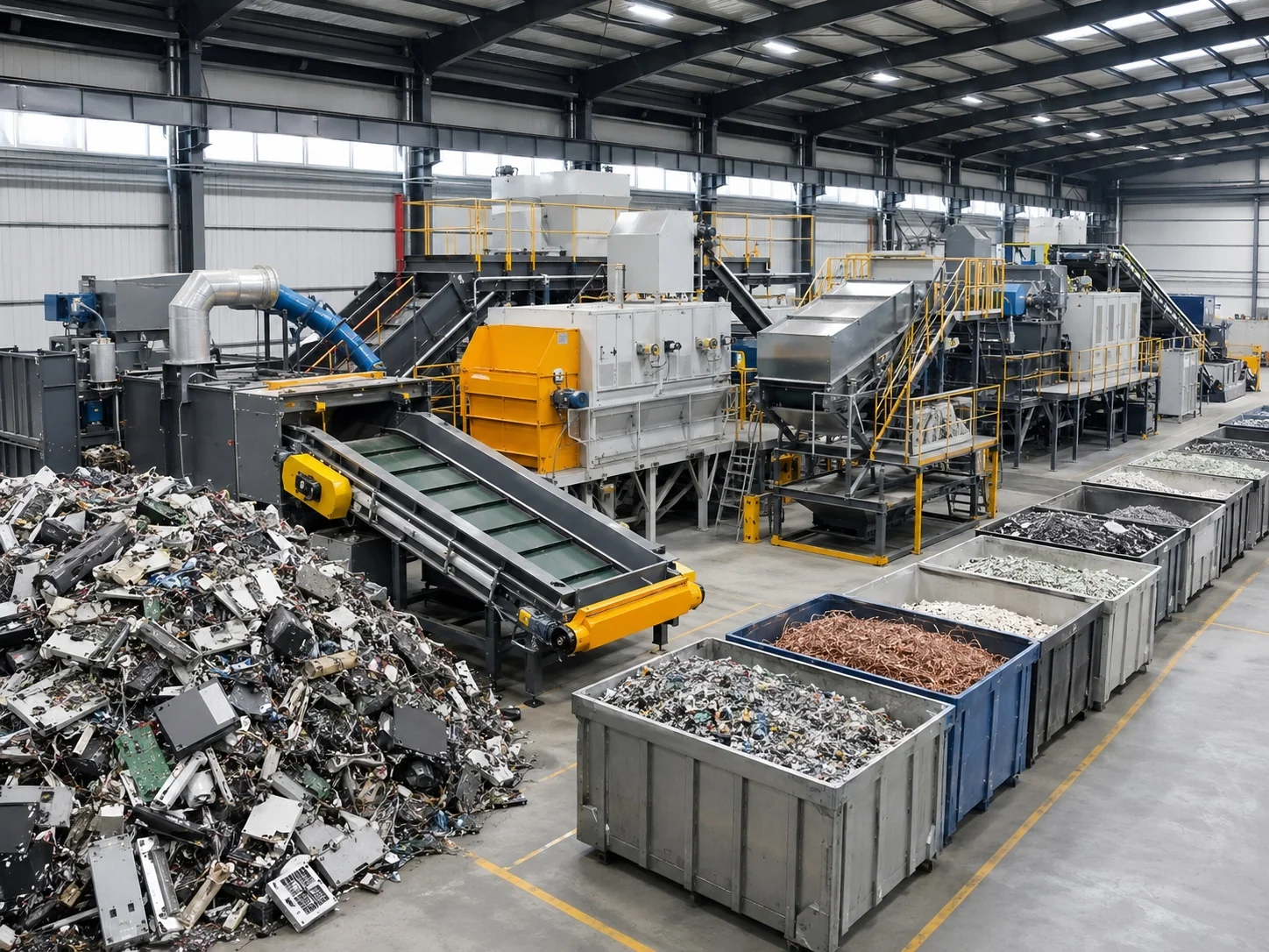 Integrated WEEE recycling project