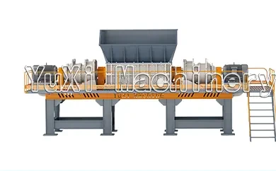 double shaft metal shredder