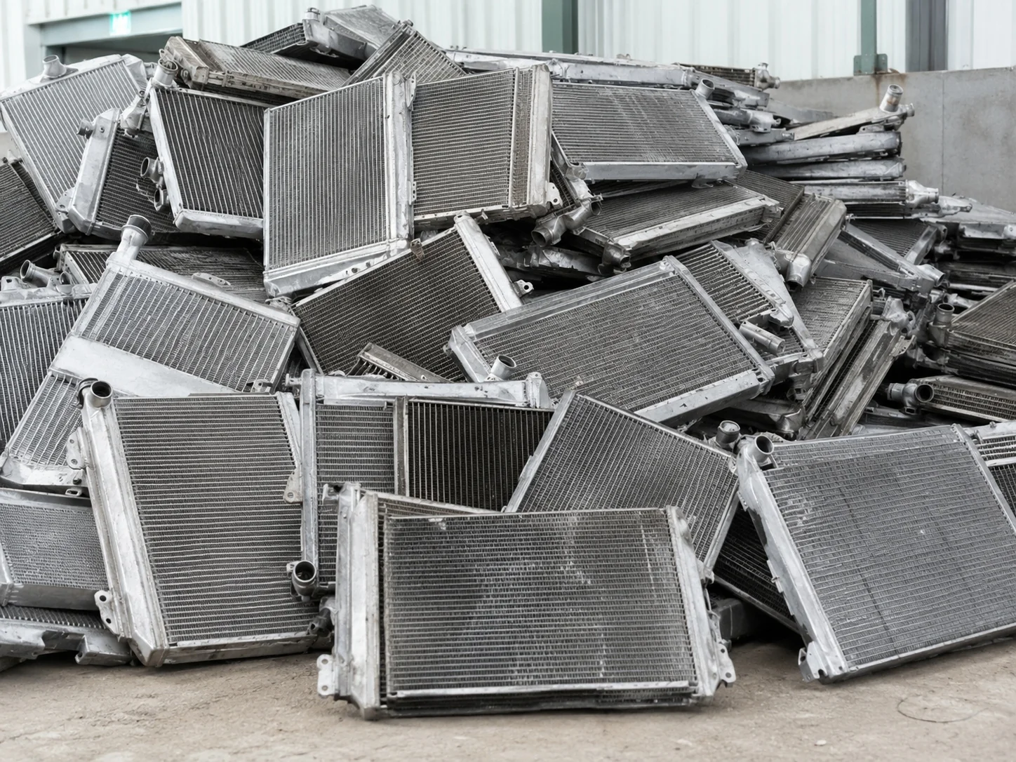 aluminum radiator recycling feedstock